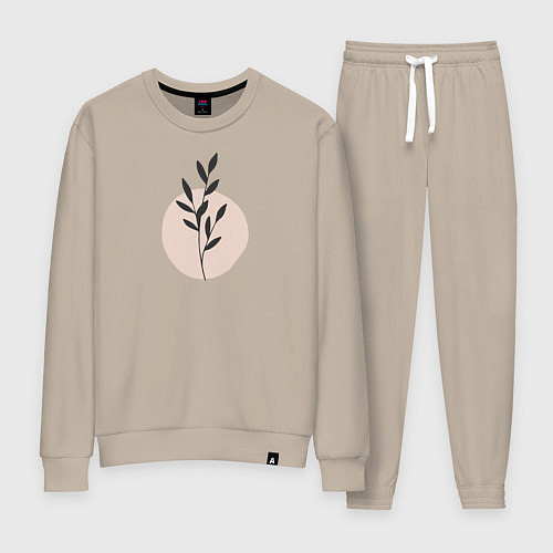 Женский костюм Flowers / Миндальный – фото 1