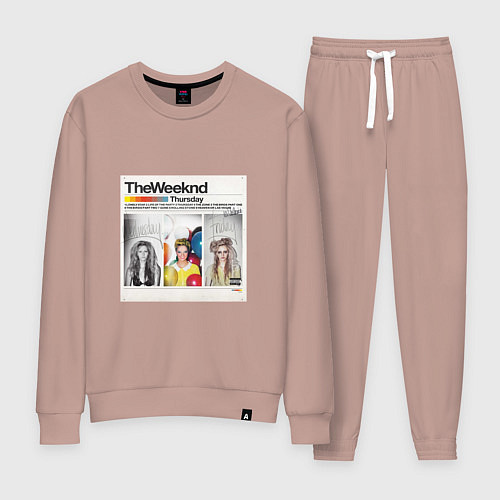 Женский костюм Thursday The Weeknd / Пыльно-розовый – фото 1
