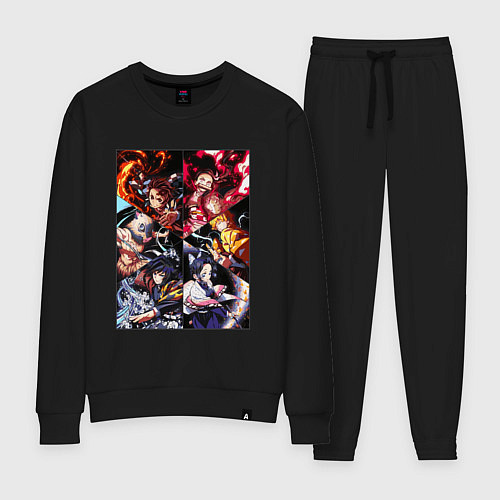 Женский костюм КЛИНОК РАССЕКАЮЩИЙ ДЕМОНОВ / Черный – фото 1