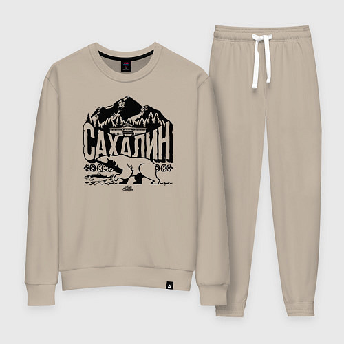 Женский костюм Остров Сахалин / Миндальный – фото 1