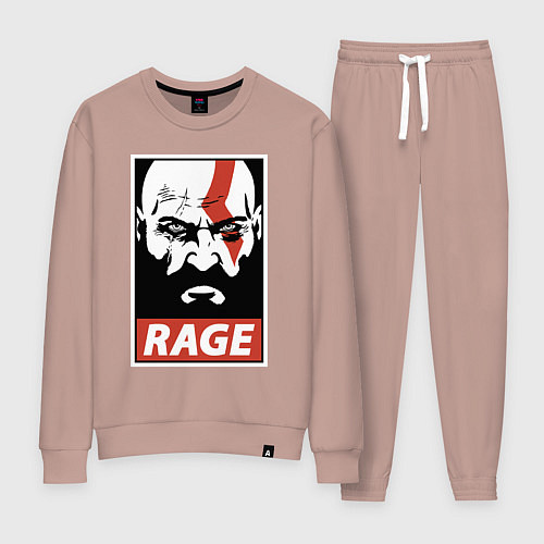 Женский костюм RAGE GOW / Пыльно-розовый – фото 1