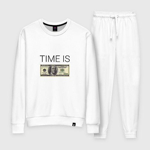 Женский костюм TIME IS MONEY / Белый – фото 1