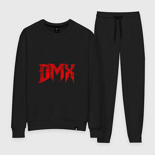 Женский костюм Рэпер DMX логотип logo / Черный – фото 1