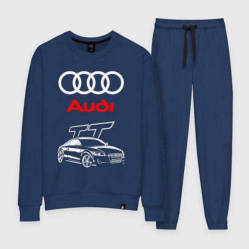 Женский костюм AUDI TT АУДИ ТТ СПОРТ / Тёмно-синий – фото 1