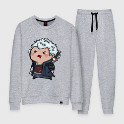 Костюм хлопковый женский Baby Nero, цвет: меланж