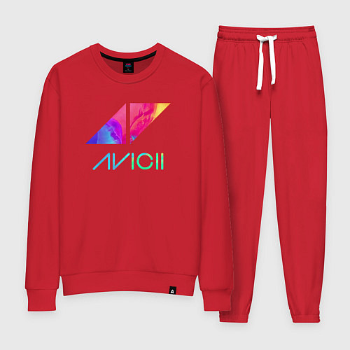 Женский костюм AVICII RAIBOW / Красный – фото 1