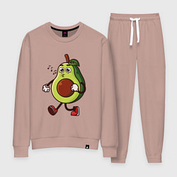 Женский костюм Авокадо поет