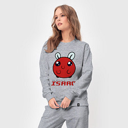 Костюм хлопковый женский The binding of isaac Monsters, цвет: меланж — фото 2