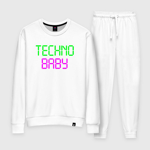 Женский костюм Techno baby / Белый – фото 1
