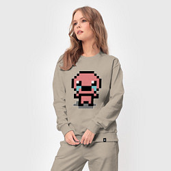 Костюм хлопковый женский Pixel isaac, цвет: миндальный — фото 2