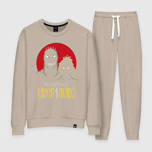 Женский костюм DOROHEDORO / Миндальный – фото 1