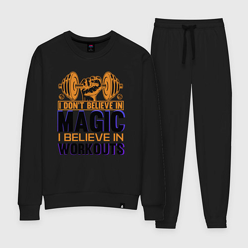 Женский костюм Magic Workouts / Черный – фото 1