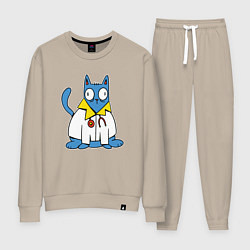 Женский костюм Кот Врач Cat Doctor Trust me