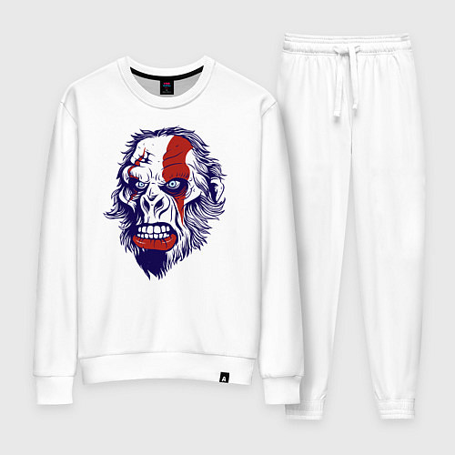 Женский костюм Monkey Kratos / Белый – фото 1