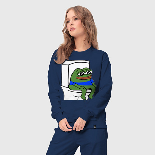 Женский костюм Лягушонок пепе / Тёмно-синий – фото 3