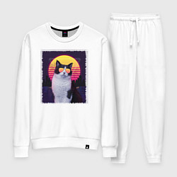 Женский костюм Synthwave cat