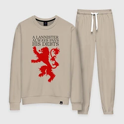 Женский костюм Logo and quotes Lannister