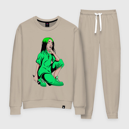 Женский костюм BILLIE EILISH / Миндальный – фото 1