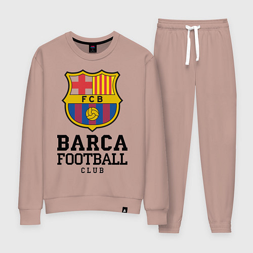 Женский костюм Barcelona Football Club / Пыльно-розовый – фото 1