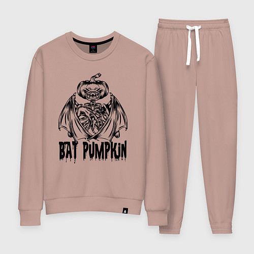 Женский костюм Bat pumpkin / Пыльно-розовый – фото 1