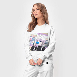 Костюм хлопковый женский Killua, цвет: белый — фото 2