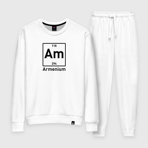 Женский костюм Am -Armenium / Белый – фото 1