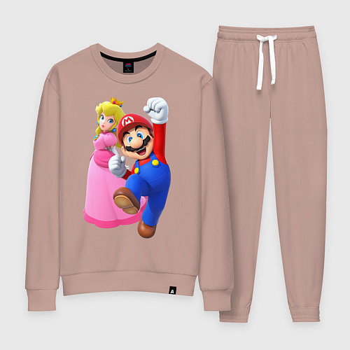 Женский костюм Mario Princess / Пыльно-розовый – фото 1