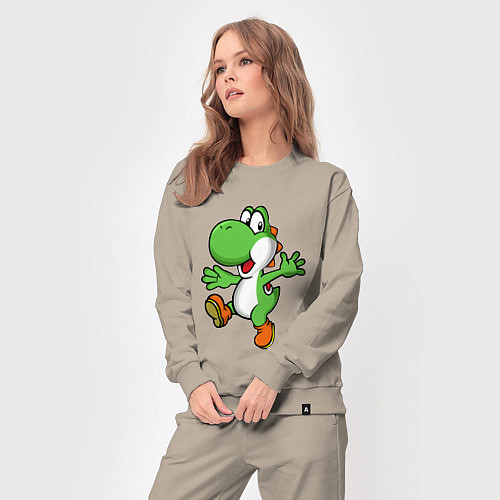 Женский костюм Mario Yoshi / Миндальный – фото 3