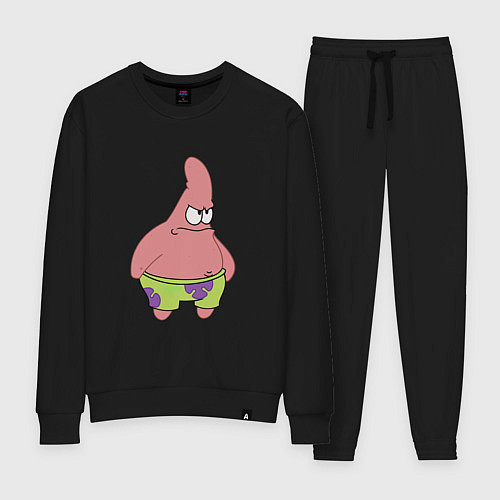 Женский костюм Evil patrick, злой патрик / Черный – фото 1