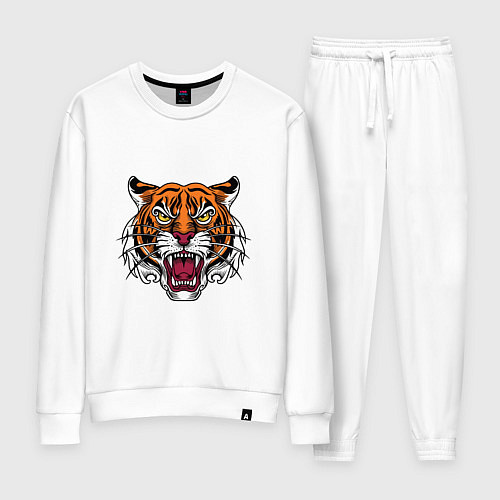 Женский костюм Style - Tiger / Белый – фото 1