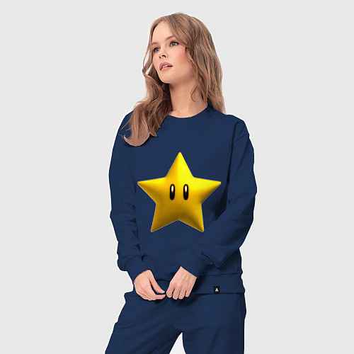 Женский костюм PowStar / Тёмно-синий – фото 3