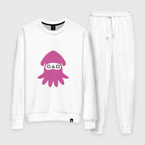 Женский костюм Squid Pink / Белый – фото 1