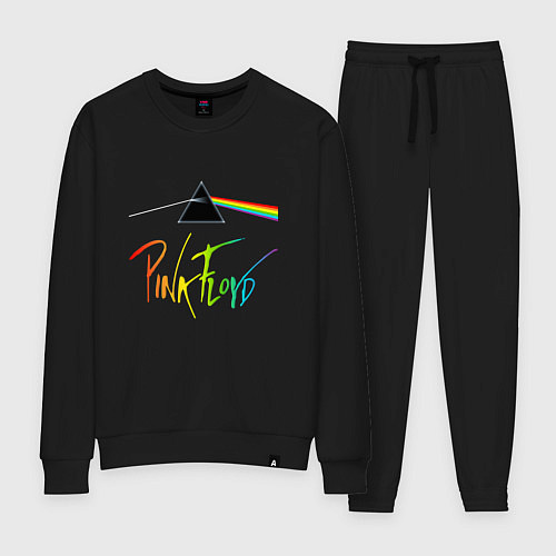 Женский костюм PINK FLOYD COLOR LOGO / Черный – фото 1