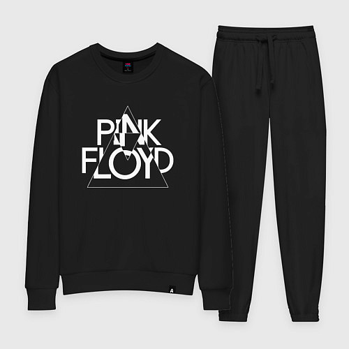 Женский костюм PINK FLOYD LOGO ПИНК ФЛОЙД ЛОГОТИП / Черный – фото 1