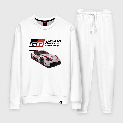 Женский костюм Toyota Gazoo Racing Team, Finland / Белый – фото 1