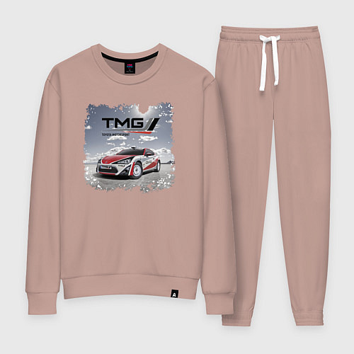 Женский костюм Toyota TMG Racing Team Germany / Пыльно-розовый – фото 1