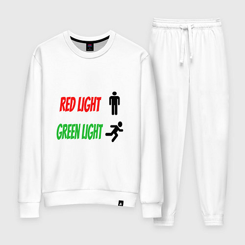 Женский костюм Red, Green Light / Белый – фото 1