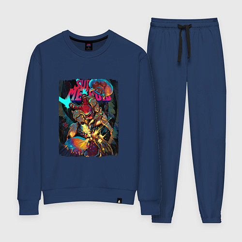 Женский костюм Power Metroid Dread / Тёмно-синий – фото 1