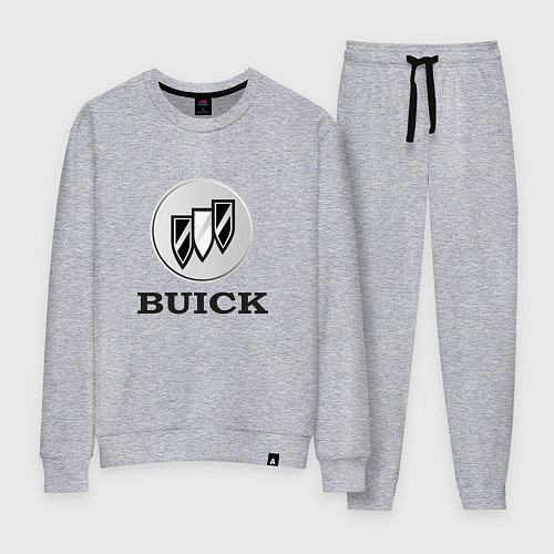 Женский костюм Gray gradient Logo Buick / Меланж – фото 1