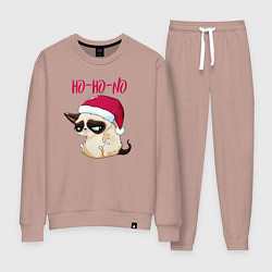 Костюм хлопковый женский Ugly cat Ho-Ho-No, цвет: пыльно-розовый