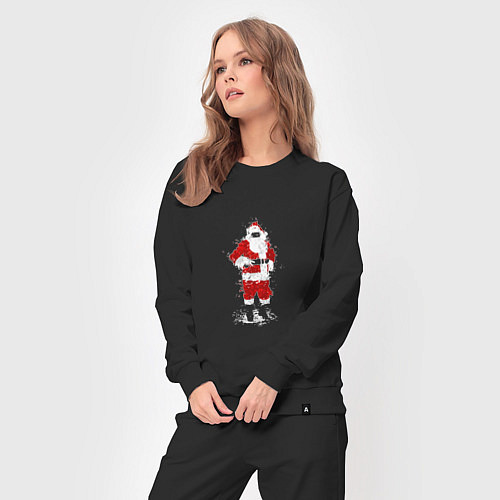 Женский костюм My Santa / Черный – фото 3