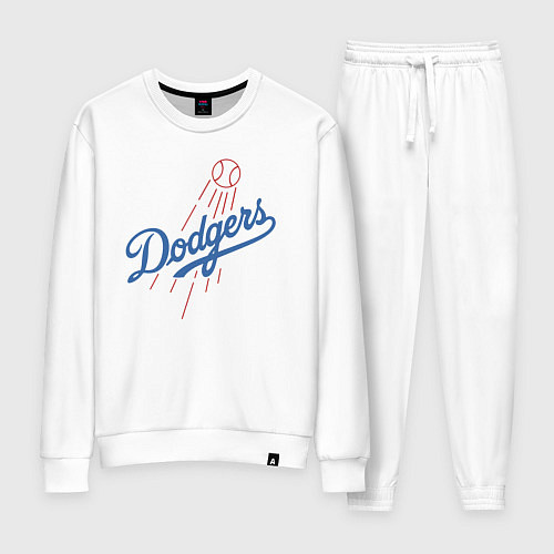 Женский костюм Los Angeles Dodgers baseball / Белый – фото 1