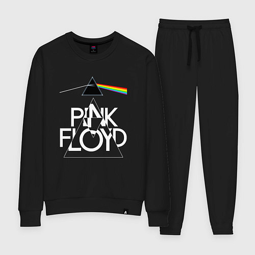 Женский костюм PINK FLOYD LOGO ПИНК ФЛОЙД / Черный – фото 1