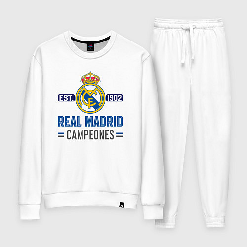 Женский костюм Real Madrid Реал Мадрид / Белый – фото 1