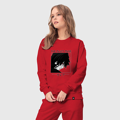 Женский костюм Хвост Феи Fairy Tail, Зереф Zeref / Красный – фото 3