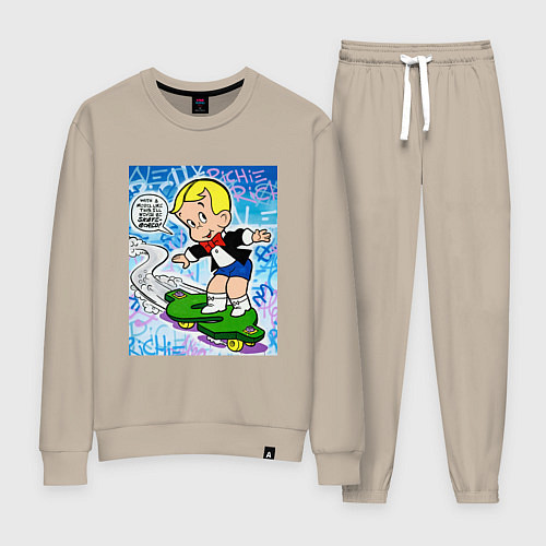 Женский костюм Richie Rich ALEC ART / Миндальный – фото 1