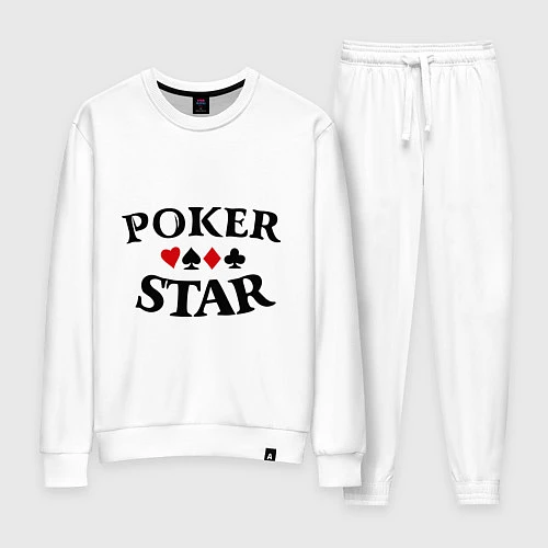 Женский костюм Poker Star / Белый – фото 1