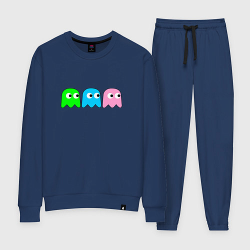 Женский костюм Pac man - play Для двоих / Тёмно-синий – фото 1