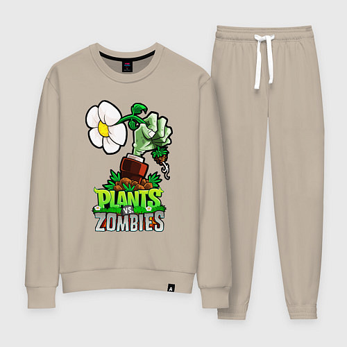 Женский костюм Plants vs Zombies рука зомби / Миндальный – фото 1