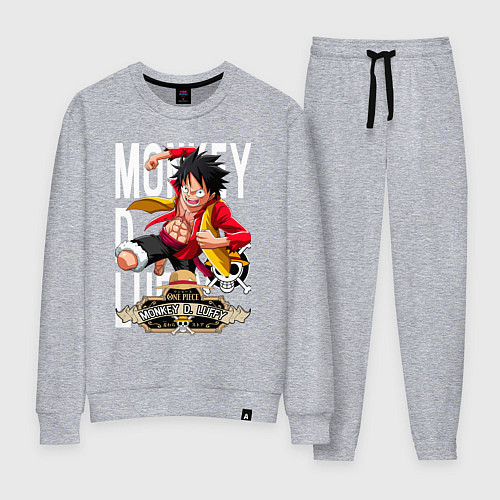 Женский костюм One Piece Monkey Большой Куш Манки / Меланж – фото 1